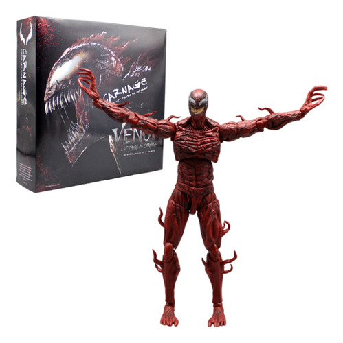 Figuras De Acción Articuladas Shf Venom 2 Carnage De 22 Cm