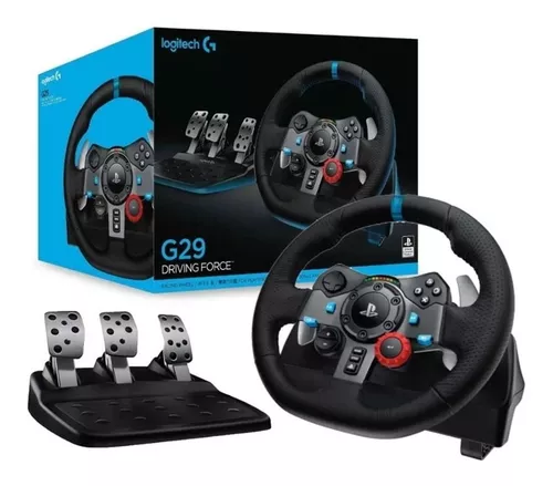  Logitech G29 Driving Force Volante de Carreras y Pedales 