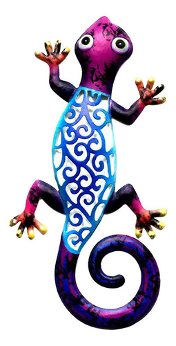 Colgante De Pared Gecko Lagartija Decorativa Decoración