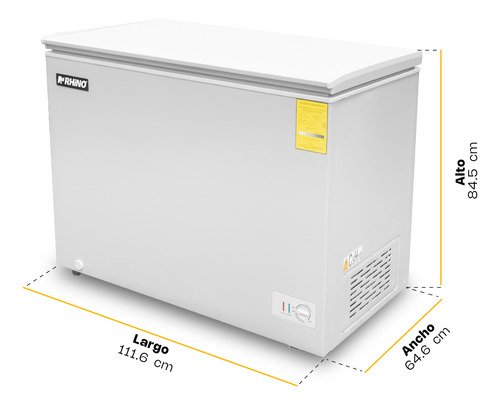 Congelador Horizontal Congeco-10 Rhino