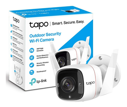 Cámara De Seguridad Wifi Para Exteriores Tplink Tapo C310