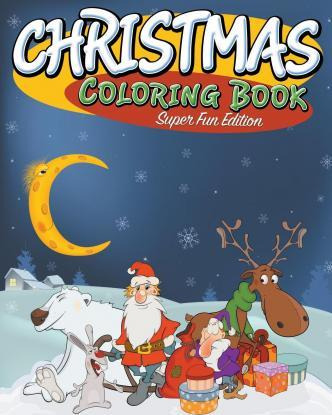 Libro Christmas Coloring Book : Super Fun Edition - Speed...