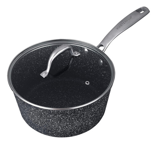 Cacerola Honda Con Tapa De Vidrio De 1.9l- Masterpan