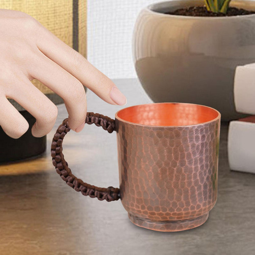 Np Taza De Cobre Turco, Taza De Té Con Asa, Regalos Para