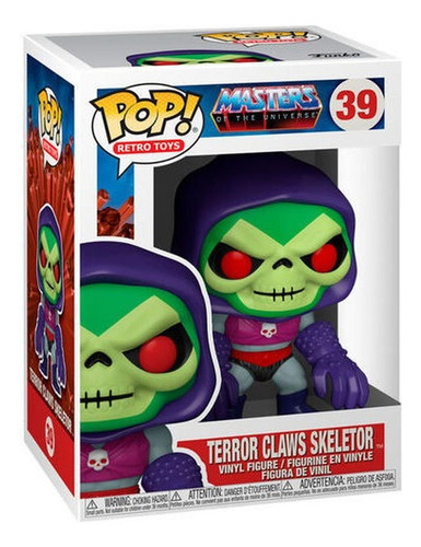 Funko He Man Los Amos Del Universo Skeletor Terror  39 *