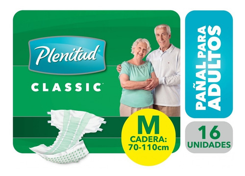 Pañal Adulto Plenitud Classic Med O Gde X16