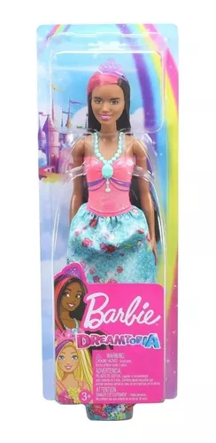 Boneca Barbie negra princesa dreamtopia Nova, Lacrada, ORIGINAL