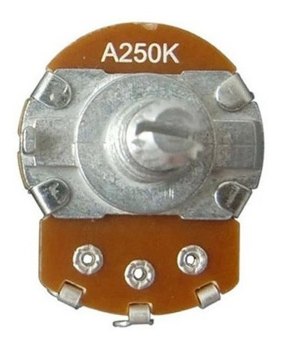 Potenciômetro Alpha Base Grande Eixo Longo A250k Oferta