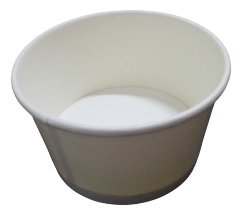 Vaso Helado Polipapel 8 Onzas Blanco X50