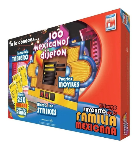 100 Mexicanos Dijeron Juego De Mesa Original