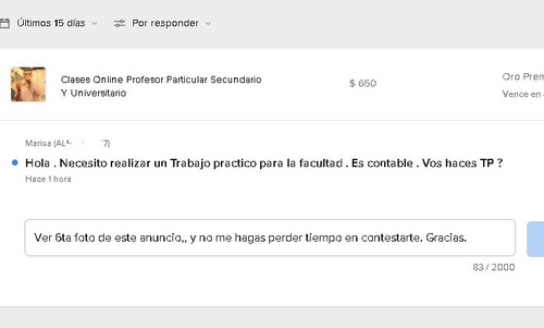 Imagen 8 de 8 de Profesor Particular Online Clases Para Primario Y Secundario