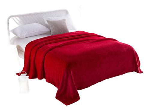 Frazada Polar Plush 2 Plazas Térmica Con Chiporro Premium