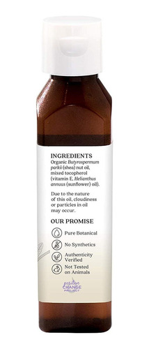 Aura Cacia Aceite Orgánico Certificado Para El Cuidado De La