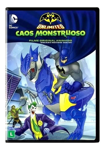 Dvd Batman Unlimited: Caos Monstruoso - Warner