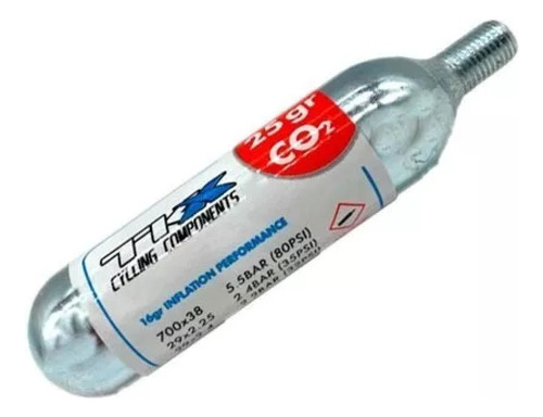 Cartucho De Co2 25grs P/inflar Bicicleta. Tk-25