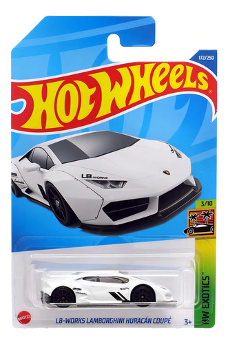 Hot Wheels Lb- Works Lamborghini Huracán Coupé Color Blanco