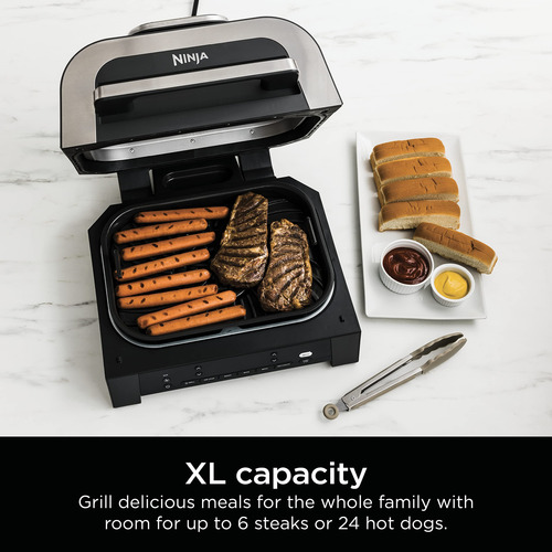 Grill Ninja Foodi Smart Xl 6 En 1 Negro/plata 5l