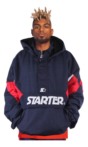 Buzo Starter Rompeviento 1/2 Zip Zion 04595k8 