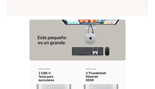 Apple Mac Mini M4 Chip 2024 16gb Ram 512gb Silver