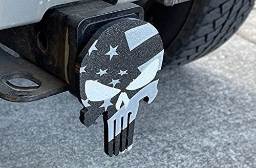 Cubierta De Enganche De Plástico Punisher Dark Mode