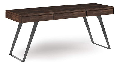 Simplihome Lowry - Escritorio Industrial Moderno De Madera .