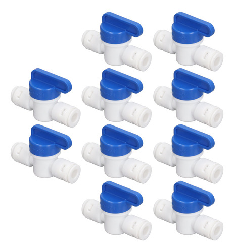 Water Purifiers Pipe Fitting 10 Pcs Inline Ball Valve Mini