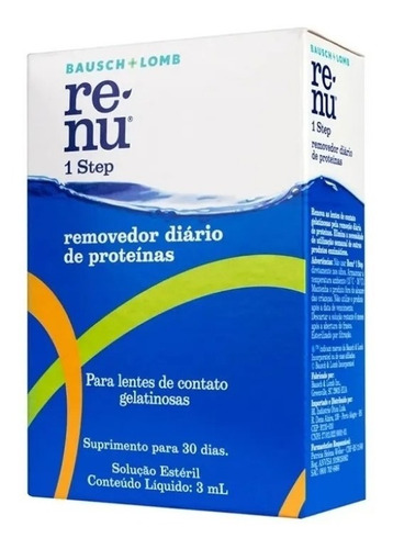 Imagem 2 de 4 de Renu 1 Step 3ml Removedor Diário De Proteína