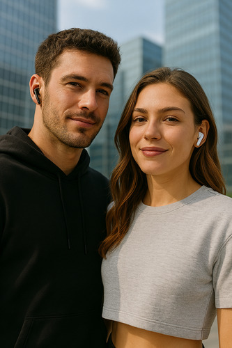 Fone De Ouvido Sem Fio Huawei Freebuds 6i Bluetooth In-ear Preto