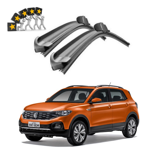 Plumas Limpiaparabrisas Blade Volkswagen T-cross 2018 A 2022