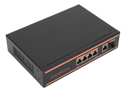 Ethernet Internet 5 Puertos Gigabit Poe 4 1000 Mbps Poe Puer