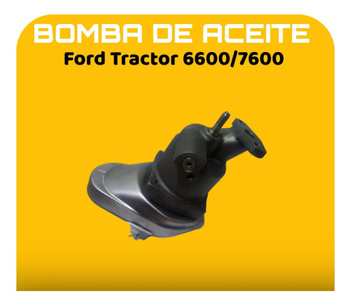 Bomba De Aceite Para Ford Tractor 5000 6600 7600