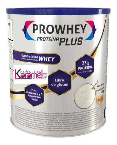 Prowhey Proteína Plus 320g - g a $219