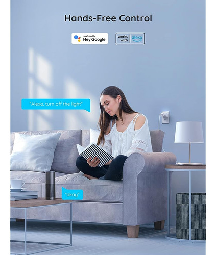 Govee Smart Plug 15a, Wifi Bluetooth Outlet 1 Pack ¿funciona
