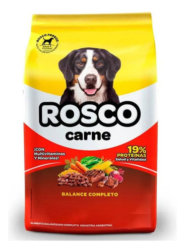 Alimento Para Perros Rosco Sabor De Carne 15kg