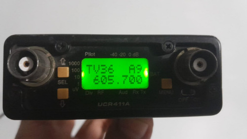 Receptor Uhf Lectrosonics Ucr411a 605-700 (e)