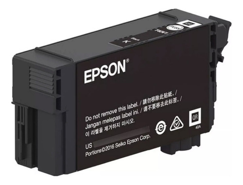 Cartucho Epson T40v Negro Orig T40v120 Surecolor T3170 T5170