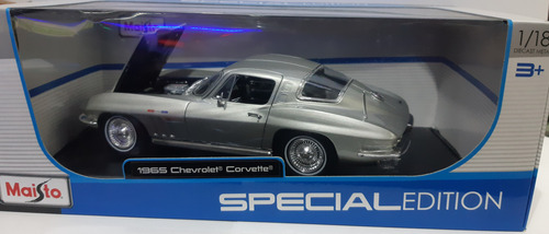 Chevrolet Corvette 1965 1/18 Gris