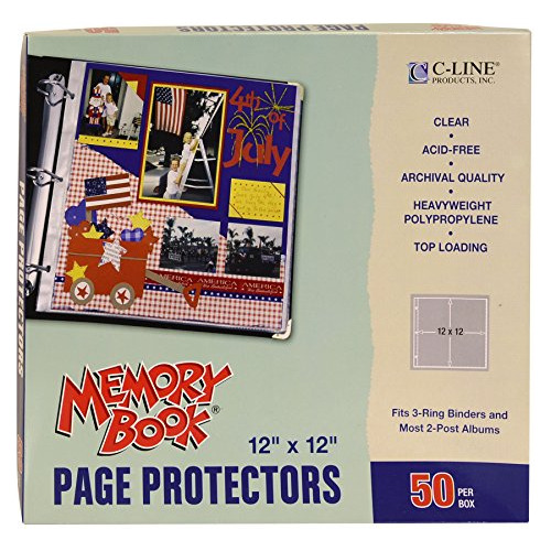 Memory Book 12 X 12 Pulgadas Protectores De Páginas De Scrap