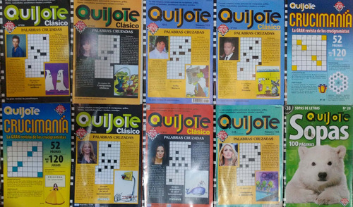 Lote X 8 Revistas Quijote Nuevas *