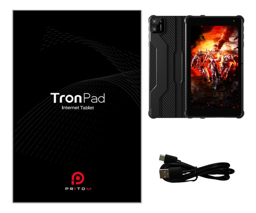 Tablet Pritom 7 Pro 7' Pol Octa Core 8gb Ram 64gb Android 14 Preto
