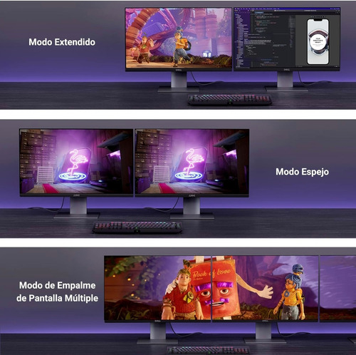Cable Displayport 2.1 16k 80gbps, Con Certificación Vesa Hdr