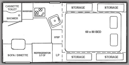 Campers Americanos Northstar, Motorhome, Rodante, Camper 4x4