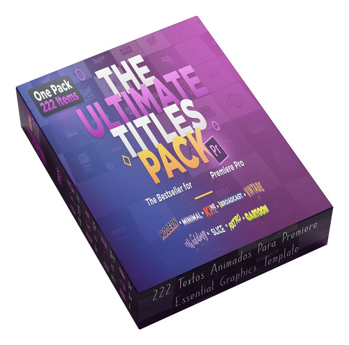 222 Textos Animados Para Pr Essential Graphics Template