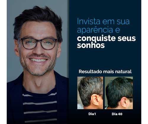 Shampoo Escurecedor De Cabelo Gradual Men + Potente