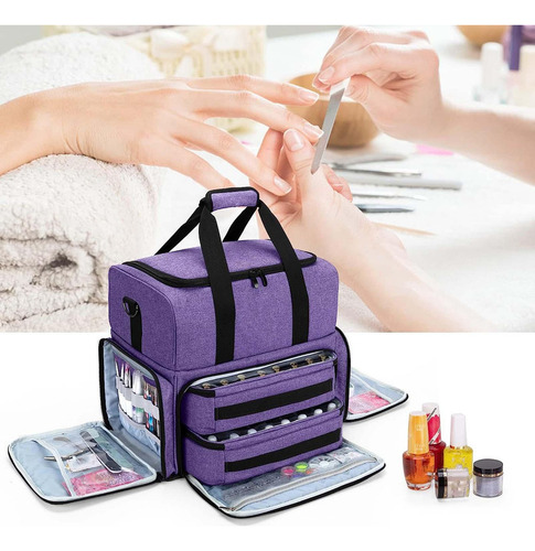 Para Bolsa De Almacenamiento De Esmalte De Uñas Portátil