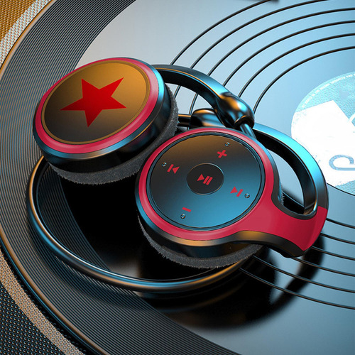 De Ouvido Sem Fio De Ouvido, 5.0 Fm Rádio Tf Cartão
