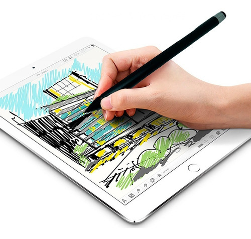 Lapiz Optico Stylus Pluma Punta Fina Disco Pen (2 Piezas)