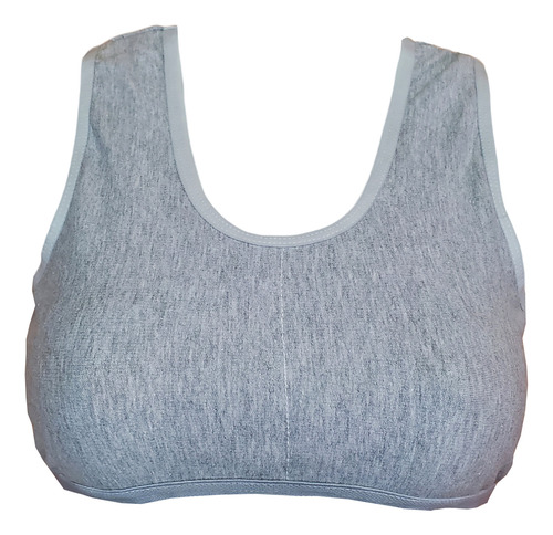 Corpiño Top Olímpico Escolar Algodón - Licra 6pz