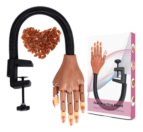 Mano De Práctica Para Uñas Acrílicas, Mano Profesional De En