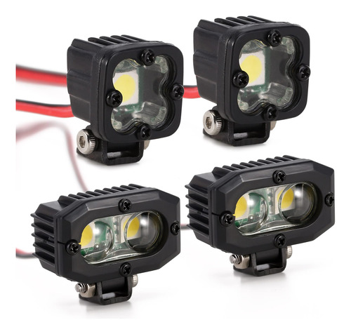 Injora Luces Led Para Rastreador Rc Para Axial Trx-4 Trx6 S.